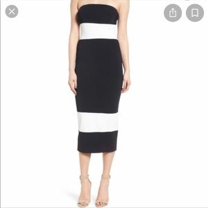 Trouve strappless dress